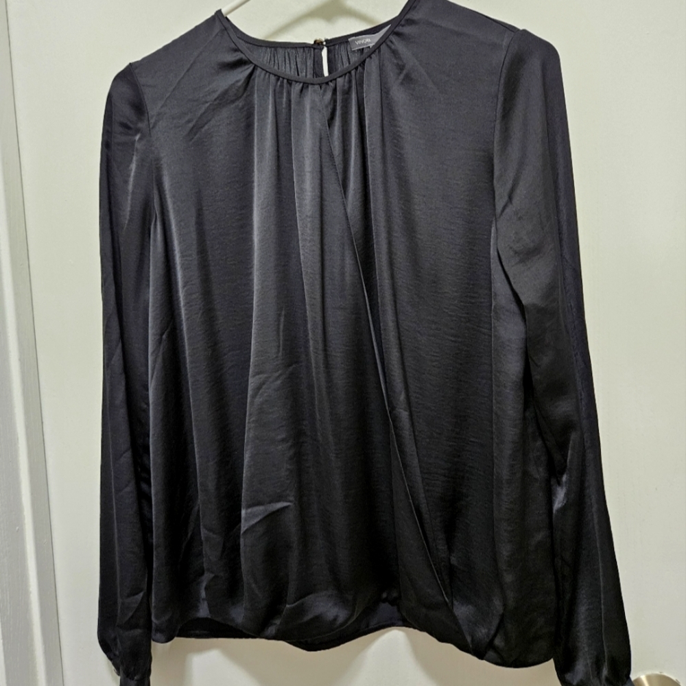 Vince Black Blouse sz 6